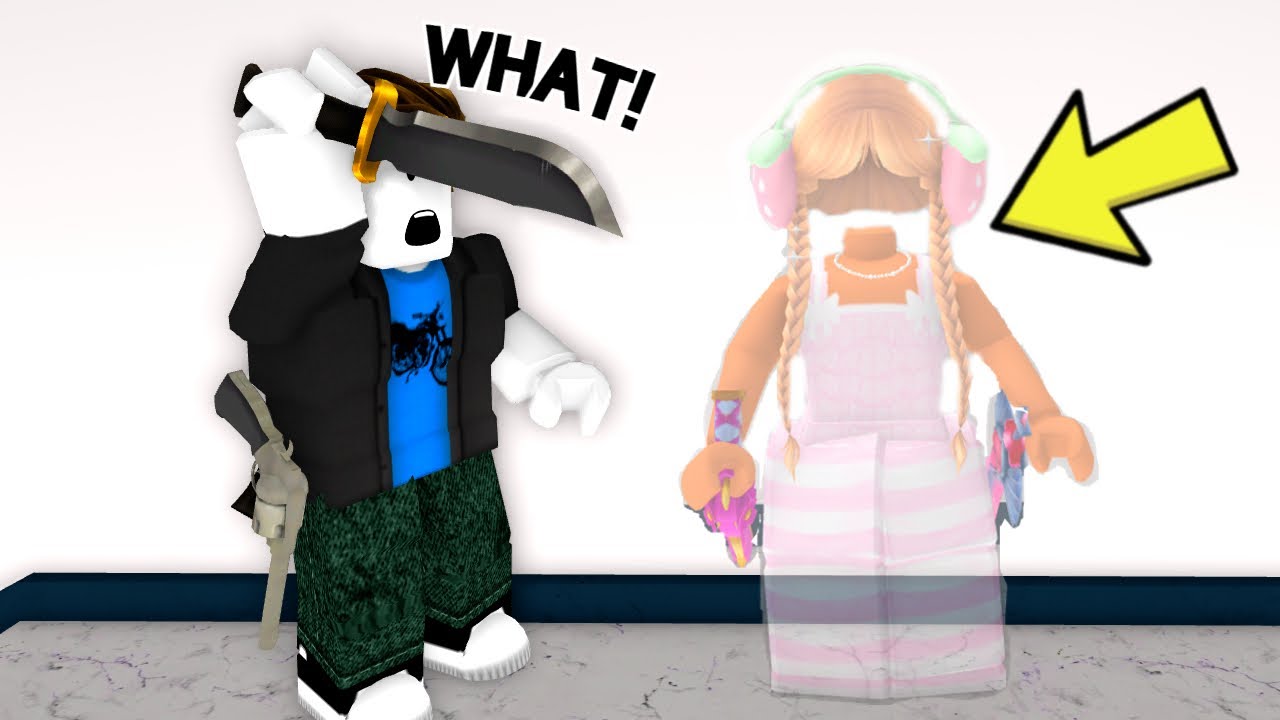 I CHEATED by Becoming INVINCIBLE in Roblox Murder Mystery 2! - YouTube