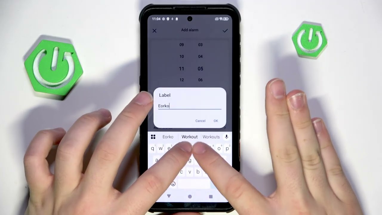 RUGONE Xever 7 Pro – How to Set Up Alarm Clock