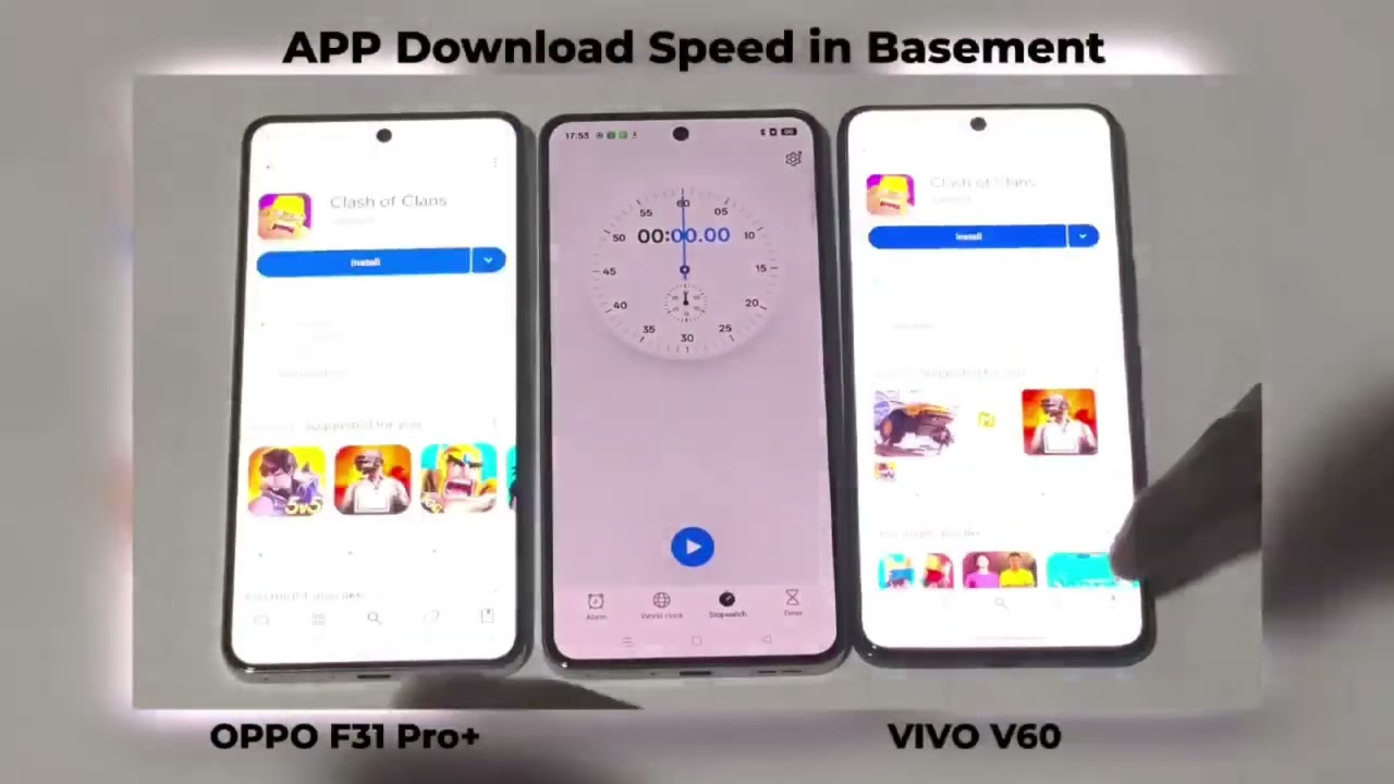 OPPO F31 Pro+ 5G Network test 