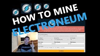 HOW TO MINE ELECTRONEUM