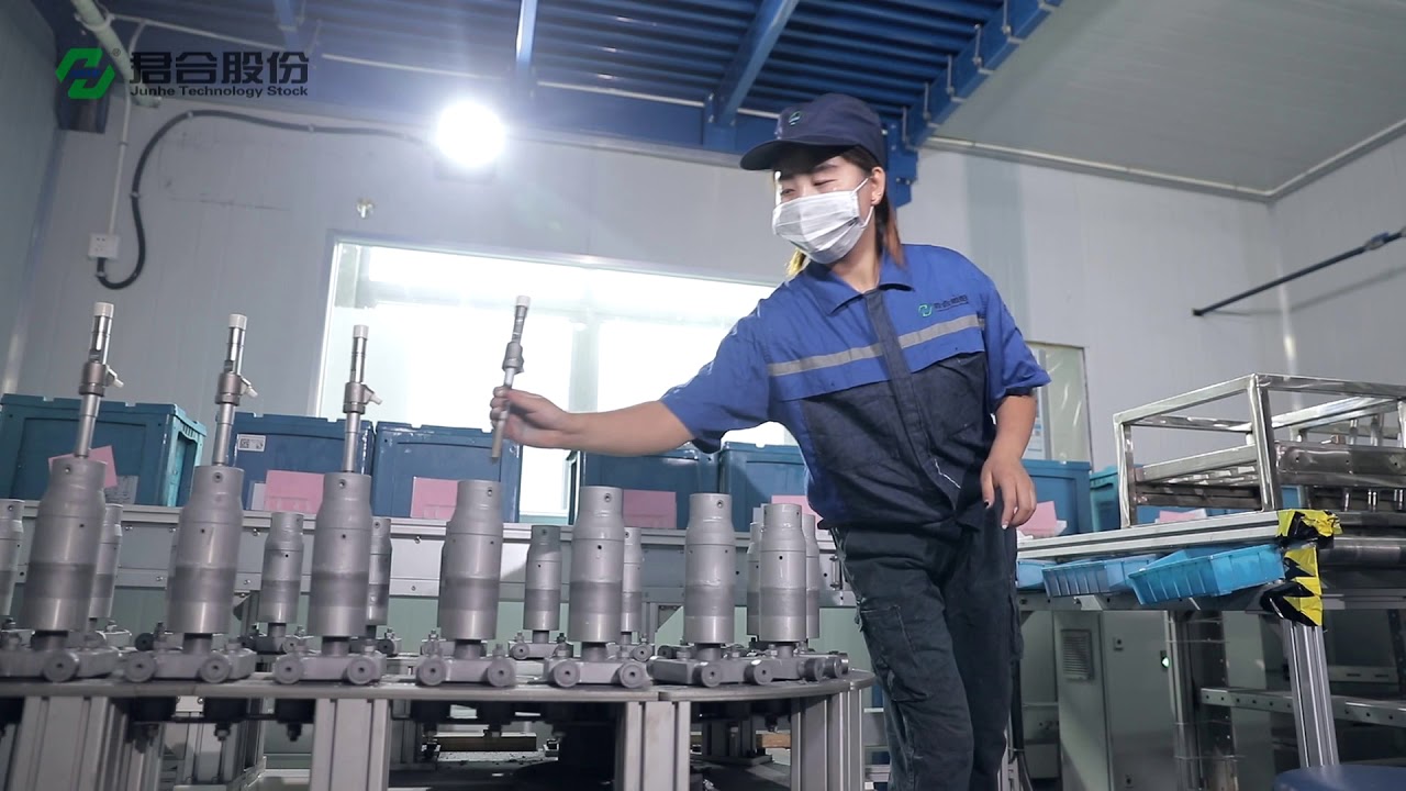 Junhe Injector Precision Spray Line and Shaft products coating machine ...