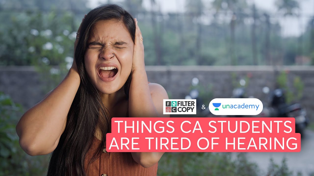Things CA students are tired of hearing 🥲 | Ft. 