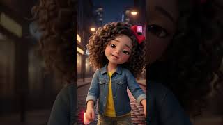 That Sassy Walk Hits 😏💛 AI 3D Animation #Trending #Aesthetic