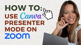 How to use Canva 'Presenter' view training for Zoom