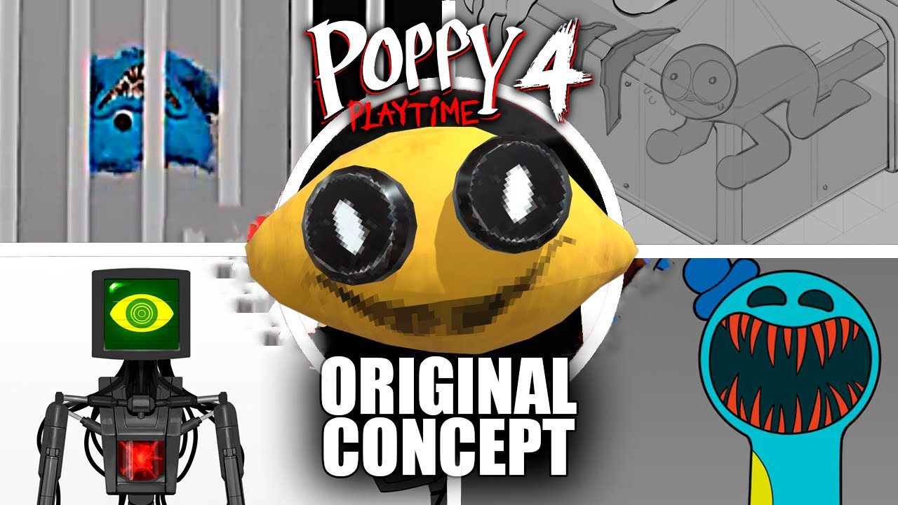 Poppy Playtime: Chapter 4 - Original & Hidden Concept (Showcase)