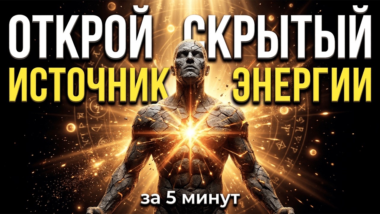 Куда уходит энергия? | Как войти в поток за 5 минут