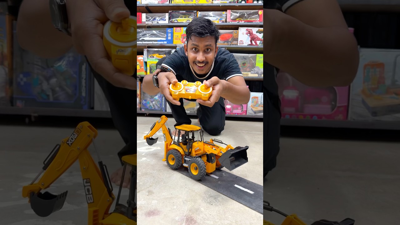 Remote control jcb Unboxing