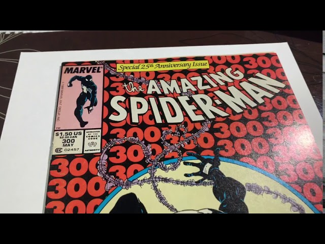 BEFORE/AFTER PRESSING - Amazing Spider-man #300 - 1st BEFORE/AFTER PRESSING - Amazing Spider-man #300 - 1st