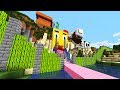 MEGA ONVERWOESTBARE MUUR GEMAAKT in Minecraft!!🍉