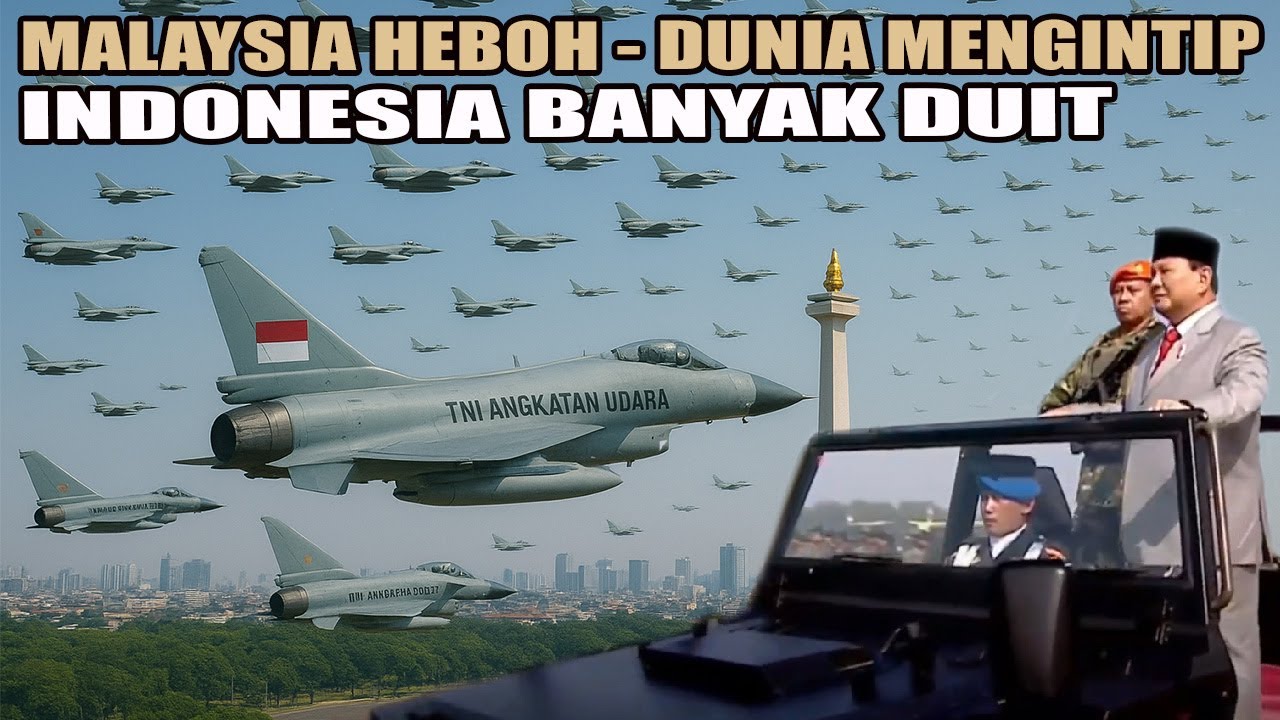 MALAYSIA HEBOH, stlh PRABOWO TEMUI XI JINPING - 3,5 LUSIN J10C bkl TERBANG DI LANGIT INDONESIA