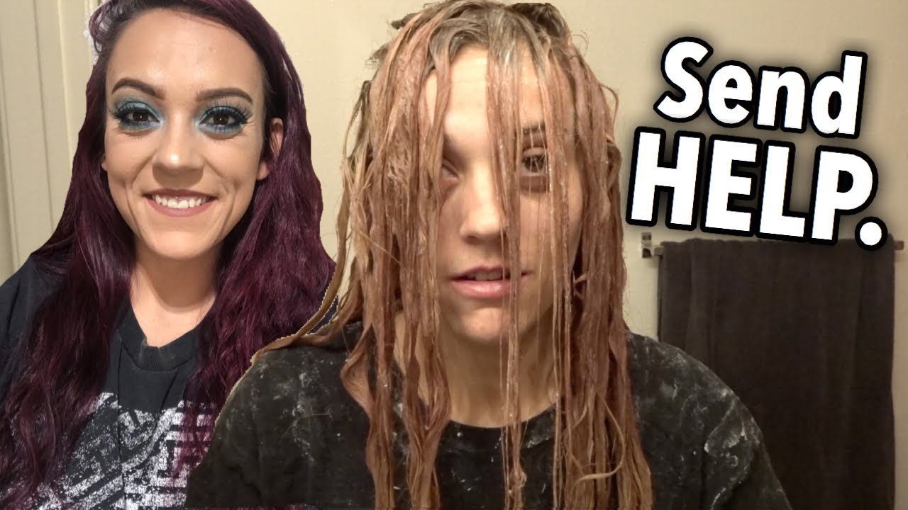 How To Remove Hair Color With NO BLEACH!!! YouTube