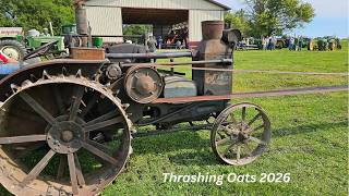 Rumley Oil Pull Thrashing Oats