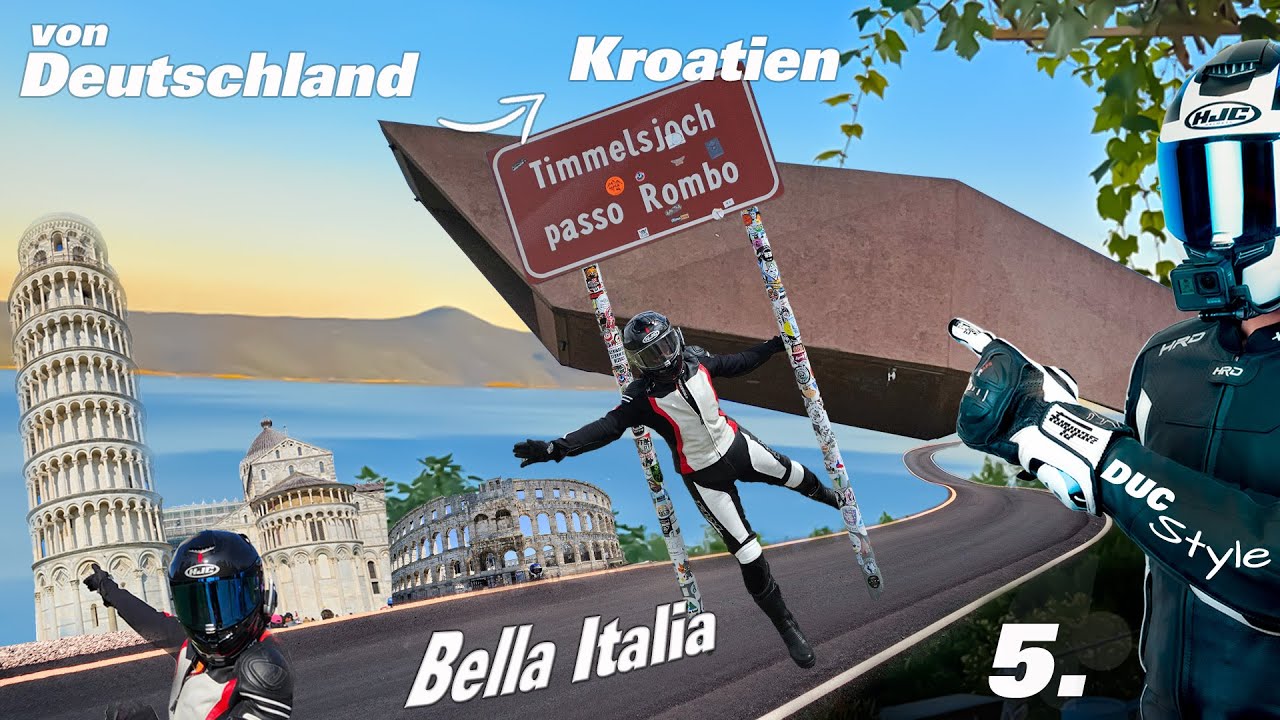 Von Österreich nach Italien kannst du schöner kaum fahren ❤️