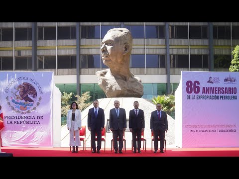 86 Aniversario de la Expropiación Petrolera, desde Ciudad de México