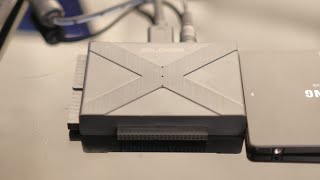 USB 3.0 to IDE and SATA Adapter, External Hard Drive Adapter for Universal 2.5 or 3.5 inch SATA IDE