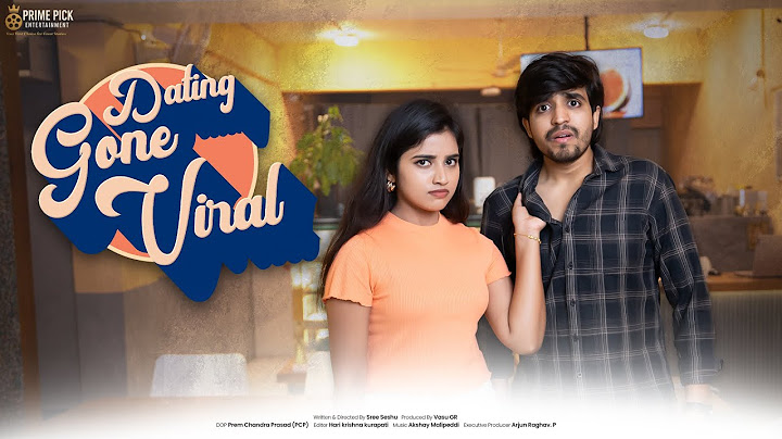 Dating Gone Viral | Shortfilm 4k | Prime Pick Entertainment | Sree Seshu | Dr.Vasu GR | Harini Reddy