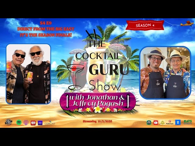DIRECT from The Big Easy, It's the Season 4 Finale! (THE COCKTAIL GURU SHOW S4 E9)