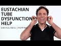 Eustachian Tube Dysfunction ETD Exercises and Massage Techniques for Ear Fullness