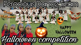 Ferocious Dance Team | Halloween Competition | Vlog | Majorette