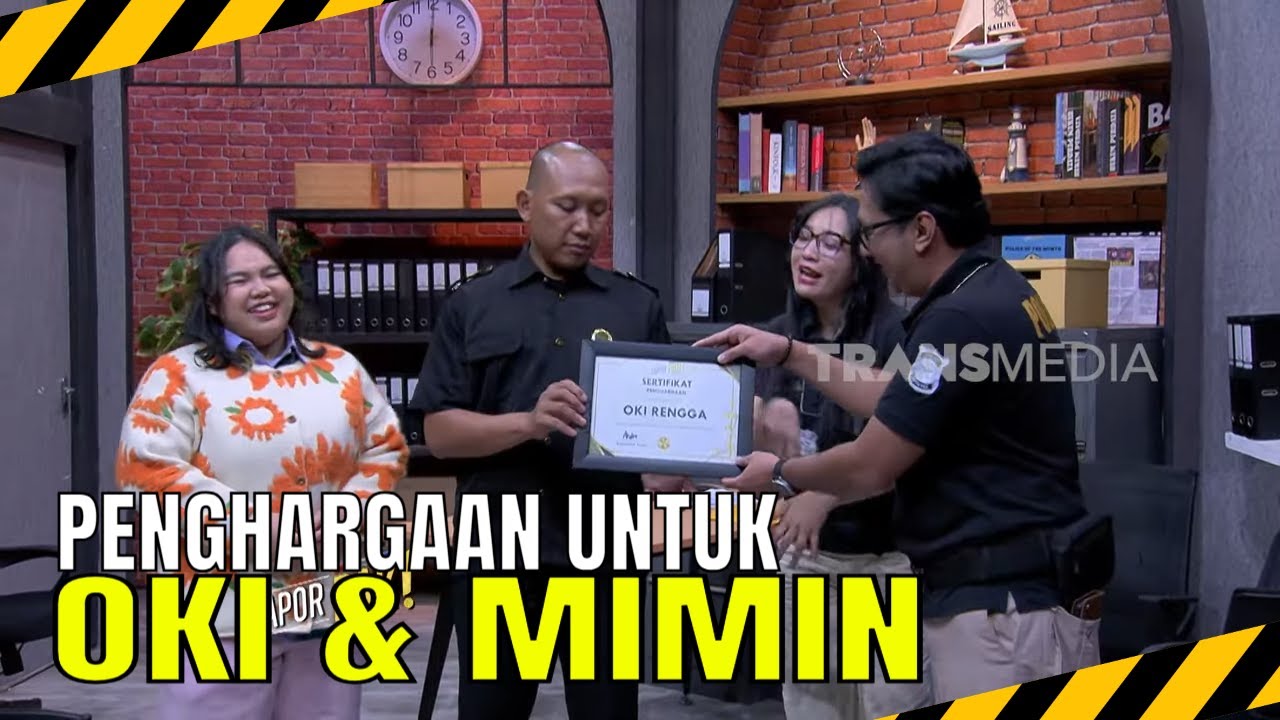 PASUKIN NGERONDA, YANG DAPAT PENGHARGAAN OKI & MIMIN | MOMEN KOCAK LAPOR PAK! (25/07/25)