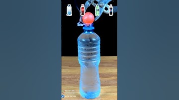1000°C Red Hot Ball conquering all cold drinks 💦Cool science experiment #satisfying #asmr