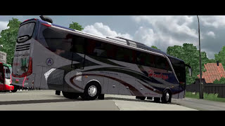 ETS2 Bus Handoyo Pariwisata Jemputan Kampung Pelosok screenshot 2