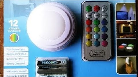 Wireless LED light| Dollarama |Halifax canada|