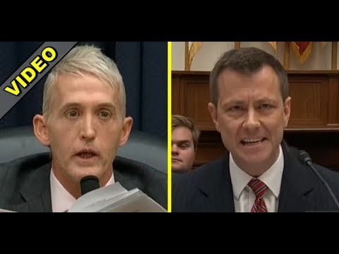 Trey Gowdy RIPS Peter Strzok Over anti-Trump Texts - YouTube