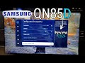 Samsung QN85D Review Tizen OS Modelo 2024 miniled