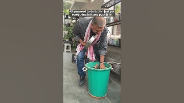 How to make kitchen waste compost at home easily