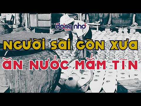 Nước mắm tĩn của người Sài Gòn xưa