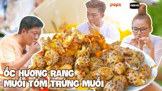 Giang Ca làm Ốc Hương Rang Muối Tôm Trứng Muối thơm nức mũi | MAPLVB Mùa 4