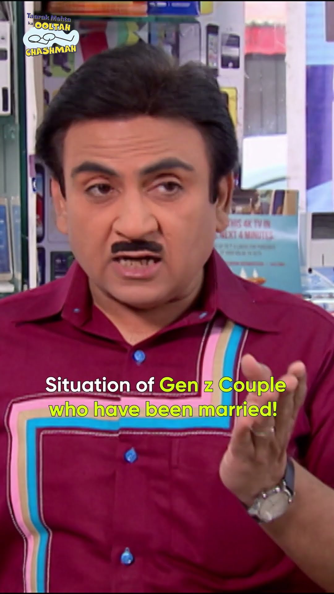 Tag genz couple!#tmkoc #relatable #comedy  #funny #valentinesday #funnyvideo #couple