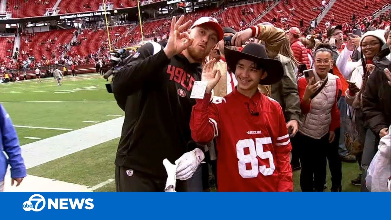 Student with special needs gets surprise of a lifetime at 49ers game ...