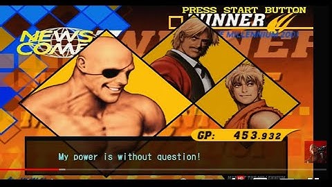 Sagat/Rugal/Ryo Arcade Capcom Vs SNK 2 1080p 60fps PS2