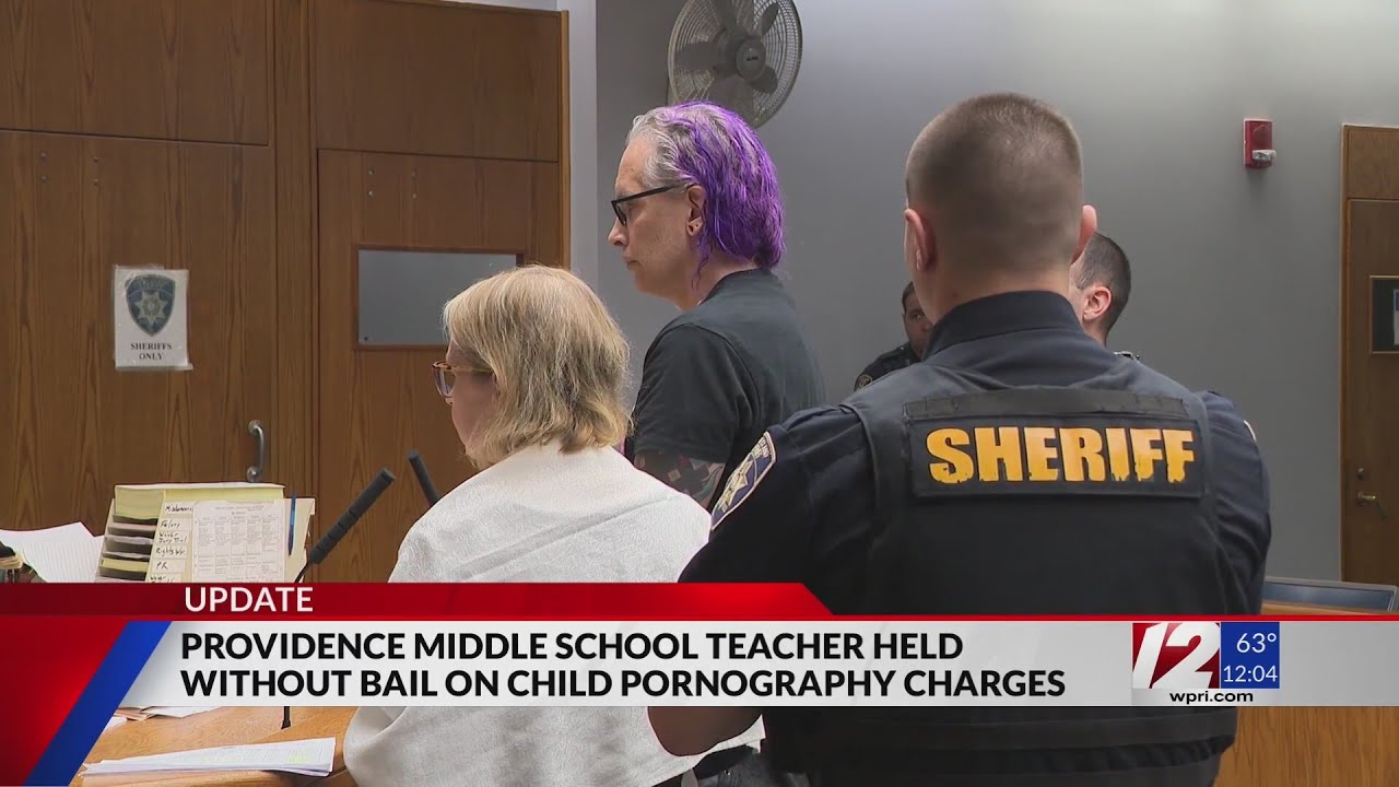 Providence teacher accused of child porn held without bail - YouTube
