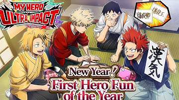 MY HERO ACADEMIA ULTRA NEW YEAR HERO FUN EVENT STORY QUEST IS WHAT I RATHER DO THEN CLIMAX BATTLE