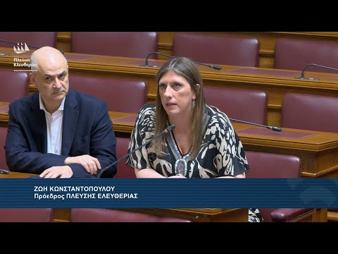 Ζ. Κωνσταντοπούλου: Επιτροπές Εθνικής Άμυνας κ Εξωτερικών Υποθέσεων - Ευρωπαϊκών Υποθέσεων (23/1/25)