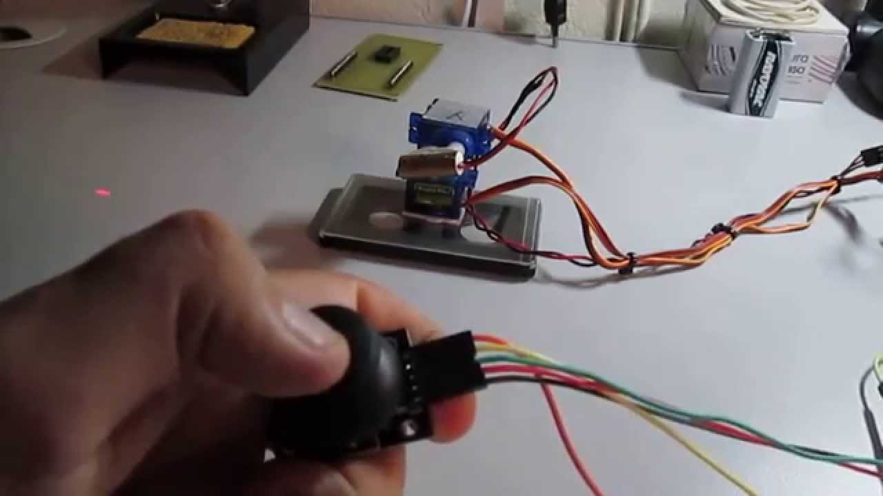 Joystick module with Micro Servos (Arduino) - YouTube