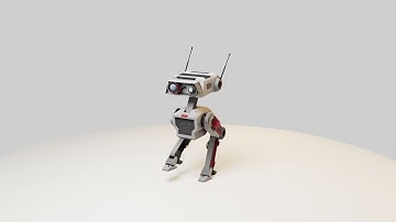 BD_1 ROBOT Walk Cycle