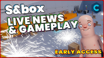 S&box EARLY ACCESS LIVE Q&A/GAMEPLAY