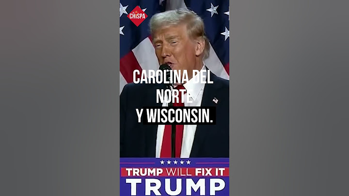 Donald Trump gana la presidencia de Estados Unidos en las elecciones 2024