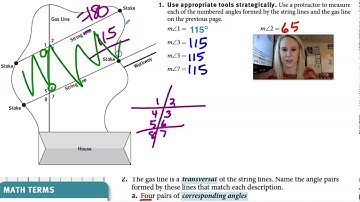 7-1 Parallel Lines and Angle Relationships Part 1