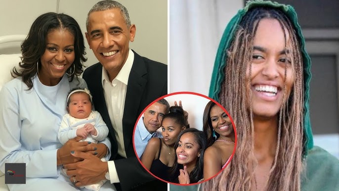 Barack Obama Meets Malia's Baby for the First Time, Exclusive First Look at  the Obama Family Moment - YouTube