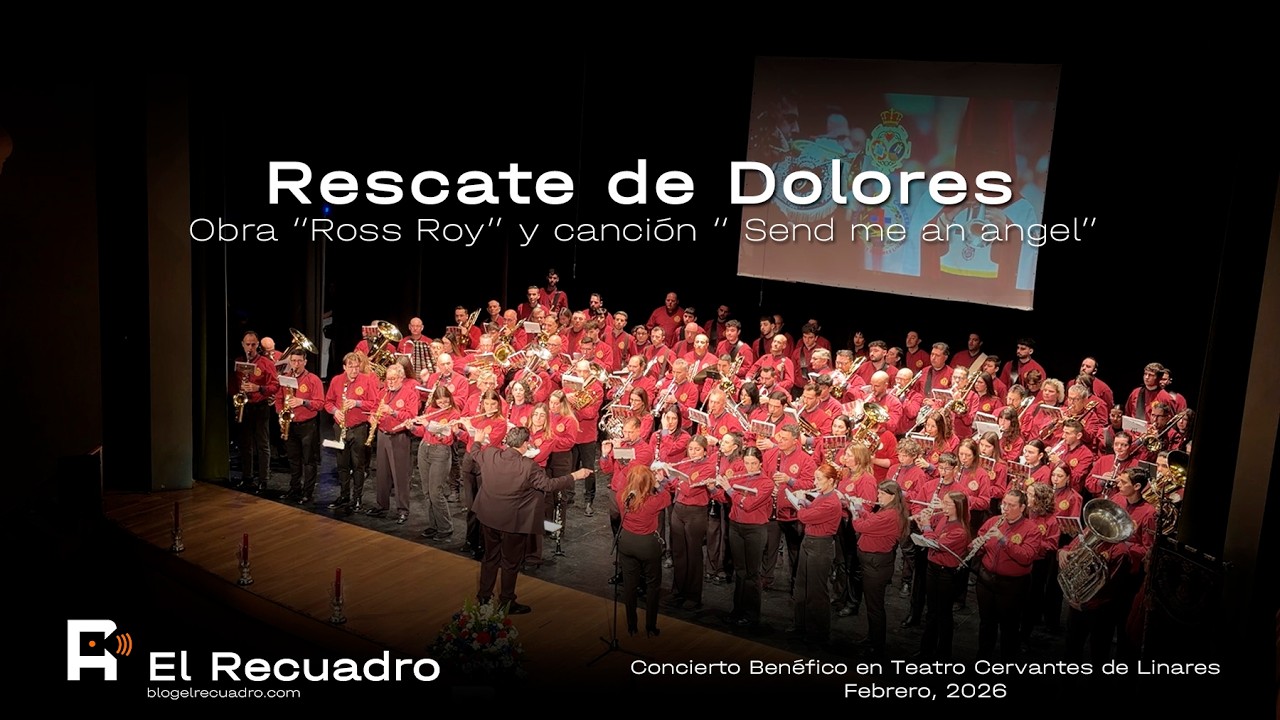 4K | RESCATE DE DOLORES | BANDA CABECERA RESCATE LINARES | CONCIERTO EN LINARES