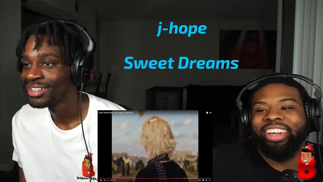 FIRST TIME reacting to j-hope ft. Miguel - Sweet Dreams | Babanthekidd