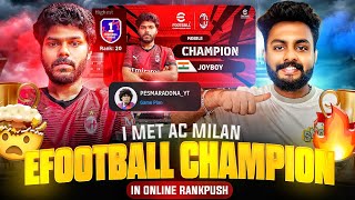 WORLD CHAMPION 🆚 PES WING MASTER | AC MILAN CHAMPIONSHIP 2024 WINNER 🏆| WORLD RANK 20 🤯 | RANKPUSH ✅