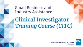 Celebrity Clinical Investigators Training Course 2023 - Day 1 Profile