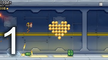 Jetpack Joyride - Gameplay Walkthrough Part 1 (iOS, Android)