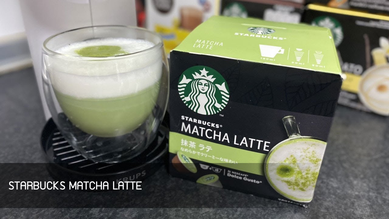 Starbucks Matcha Green Tea Latte (Dolce Gusto Capsules) 12 Pods